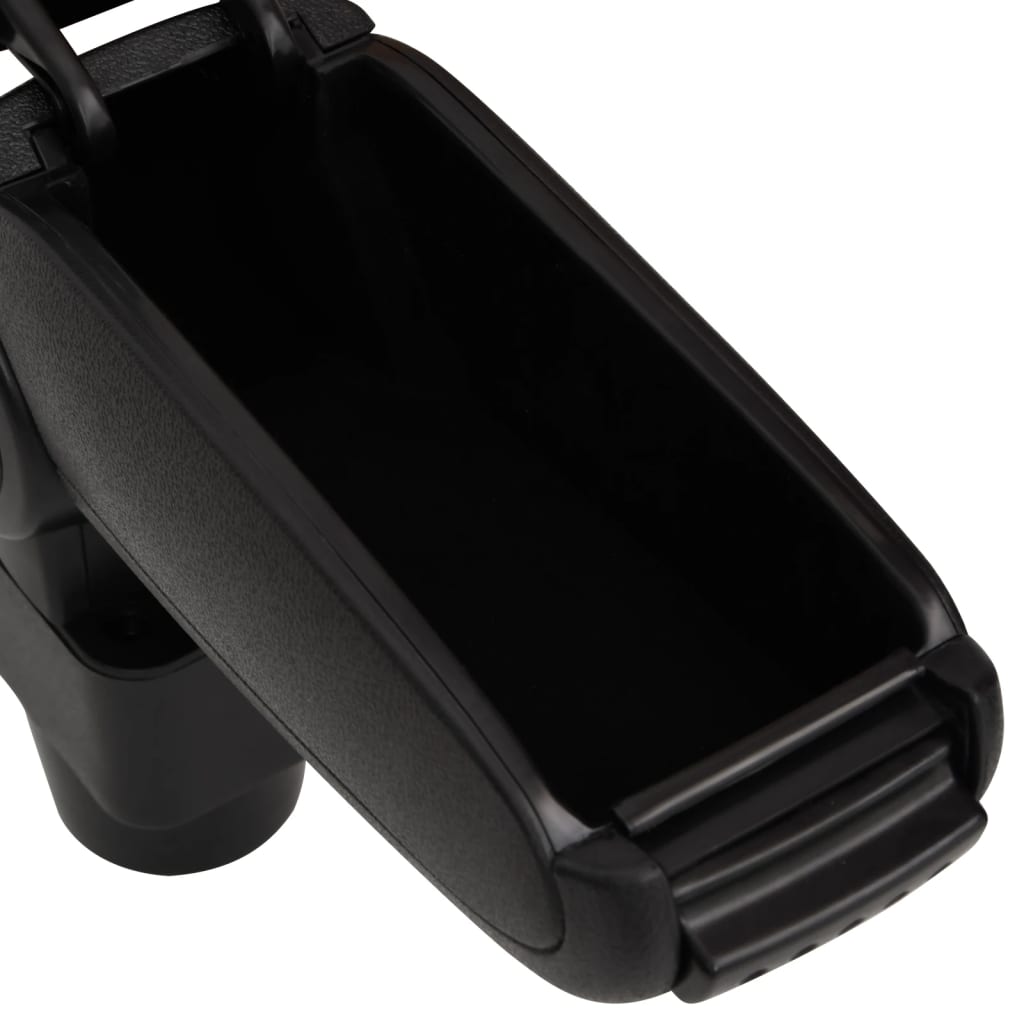 vidaXL Cotieră auto, negru, 13x31x(30,5-48) cm ABS