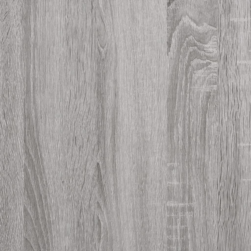 vidaXL Cărucior de birou, gri sonoma, 60x45x60 cm, lemn prelucrat