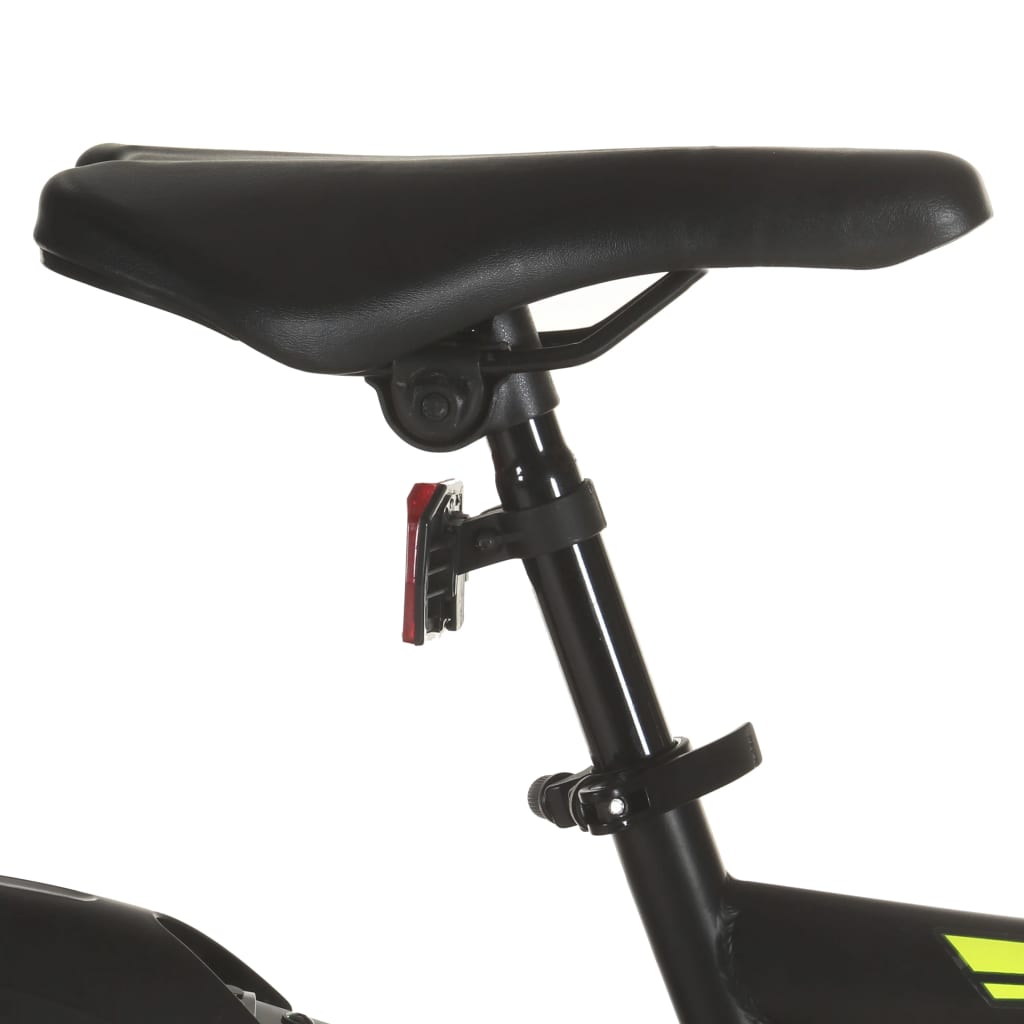 vidaXL Bicicletă montană cu 21 viteze, roată 26 inci, negru, 49 cm