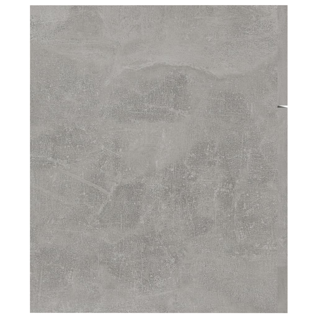 vidaXL Dulap de chiuvetă, gri beton, 60x38,5x46 cm, PAL