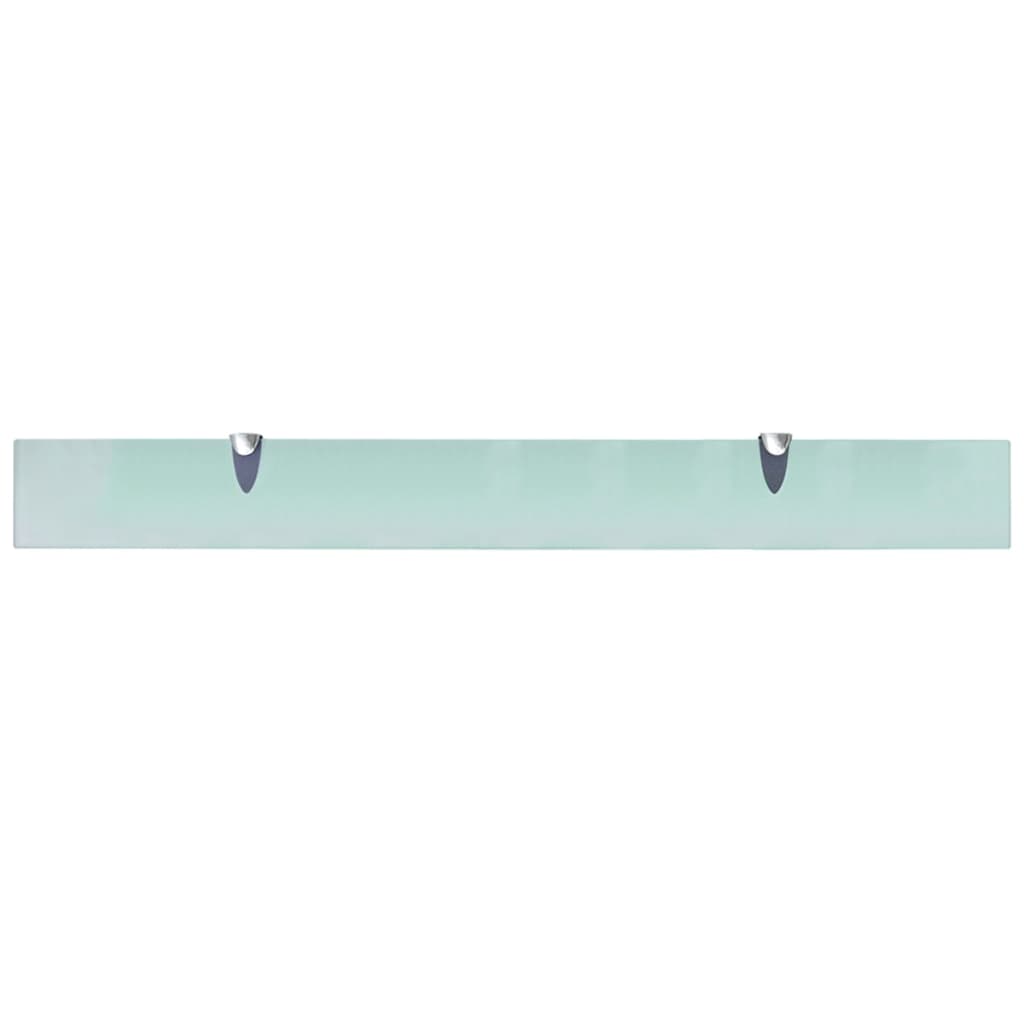 vidaXL Rafturi suspendate, 2 buc., 90 x 10 cm, sticlă, 8 mm