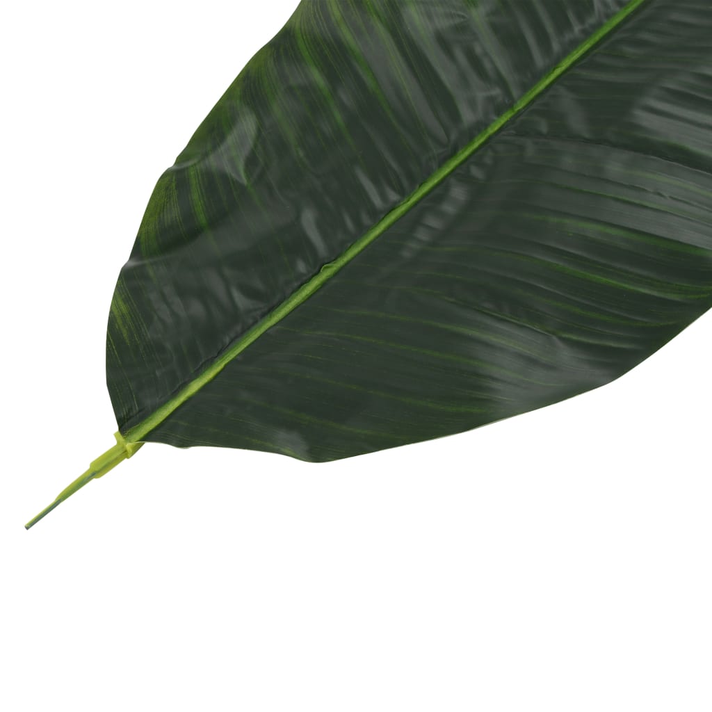 vidaXL Frunze artificiale de banan, 5 buc., verde, 62 cm