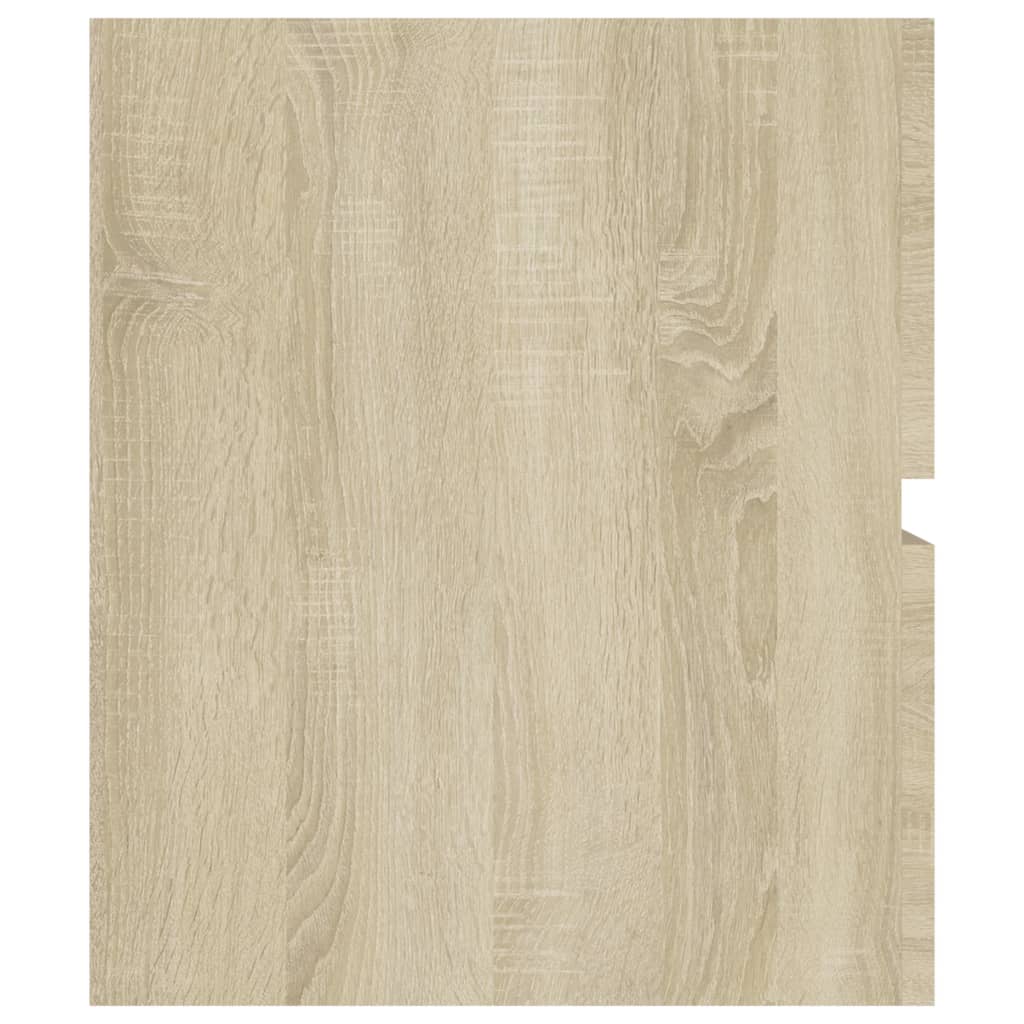 vidaXL Dulap de chiuvetă, stejar Sonoma, 80x38,5x45 cm, PAL
