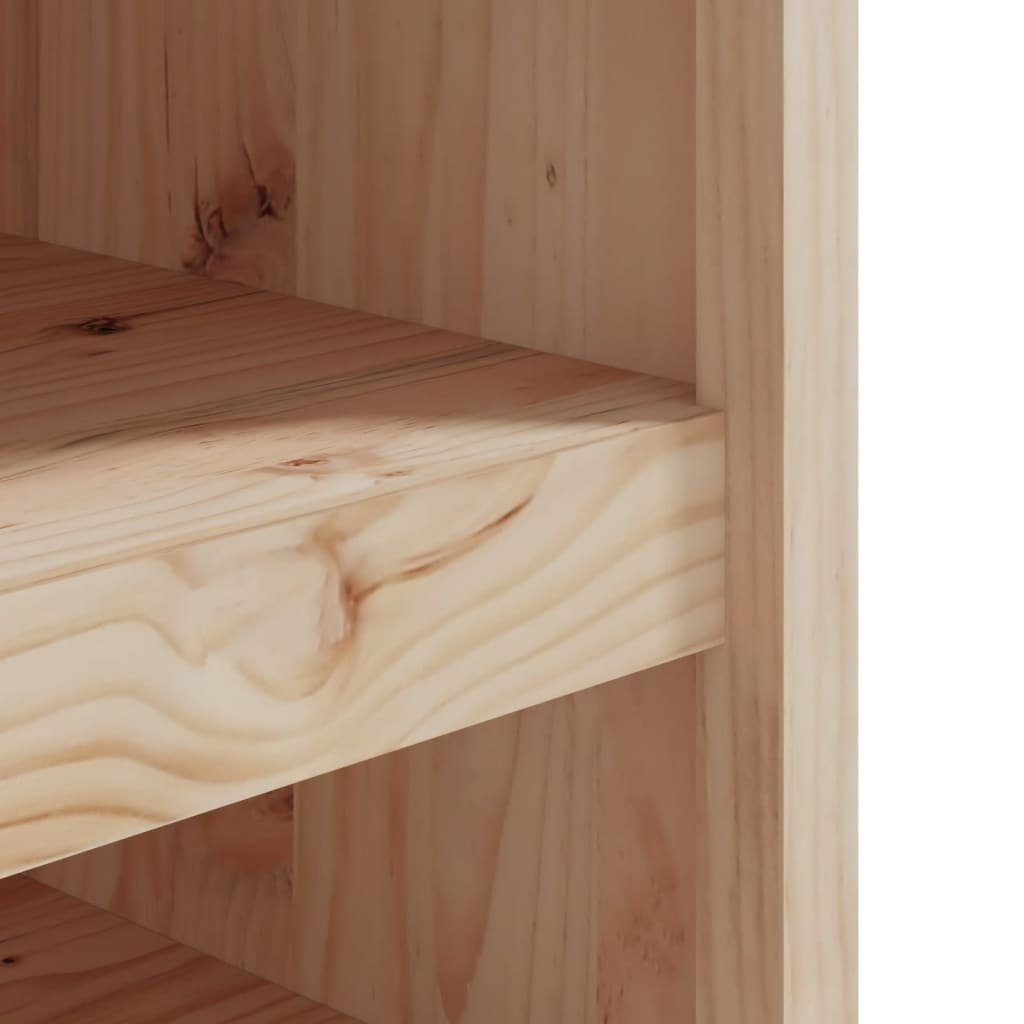 vidaXL Dulapuri de bucătărie de exterior, 2 buc., lemn masiv de pin
