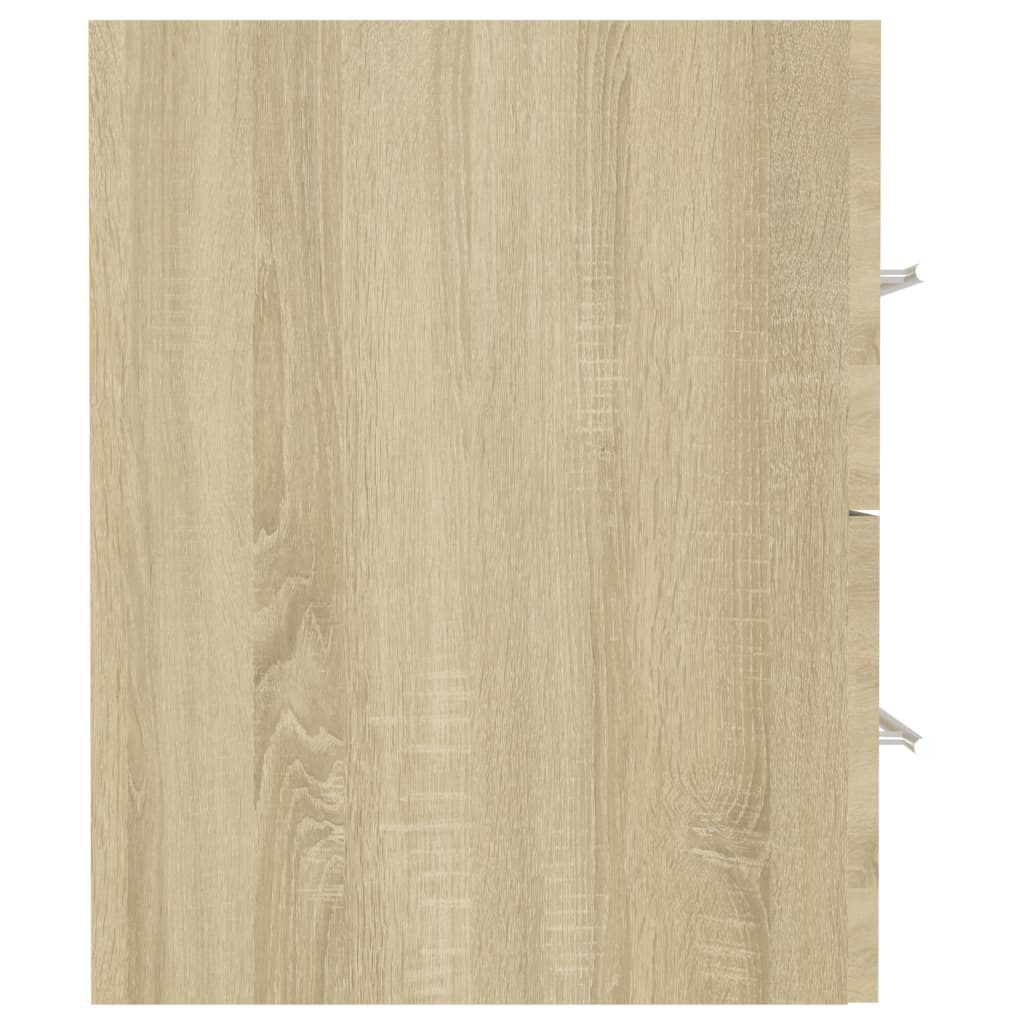 vidaXL Dulap de chiuvetă, stejar Sonoma, 41x38,5x48 cm, PAL