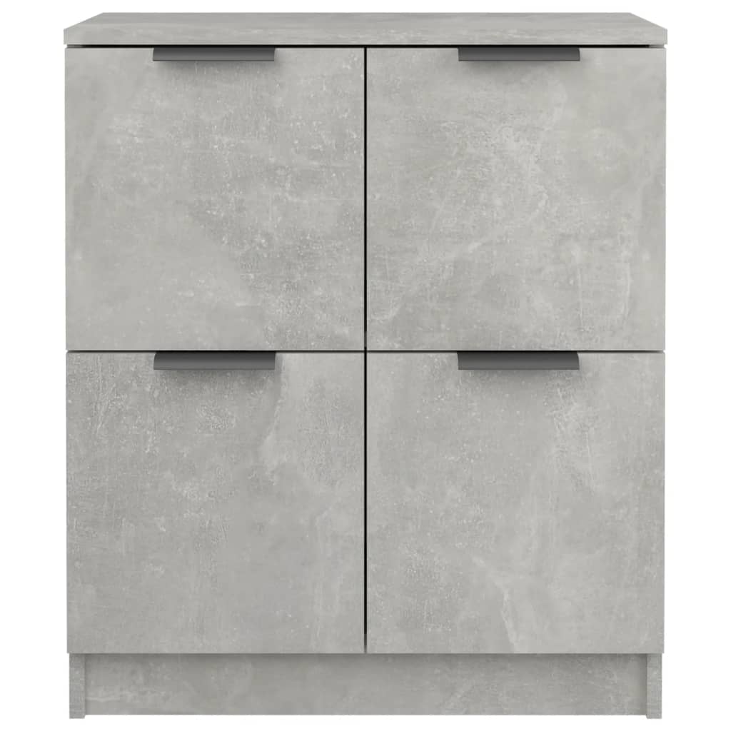 vidaXL Servantă, gri beton, 60x30x70 cm, lemn prelucrat