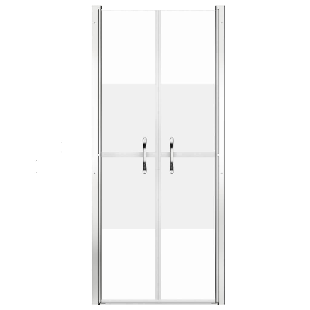 vidaXL Ușă cabină de duș, jumătate mat, 71 x 190 cm, ESG