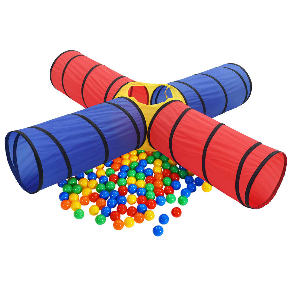 vidaXL Cort de joacă pentru copii cu 250 bile, multicolor