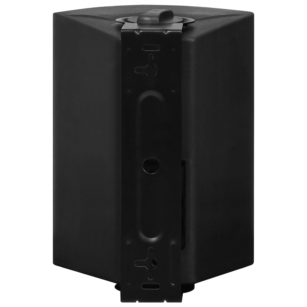 vidaXL Boxe stereo de perete, 2 buc., negru, 100 W, interior/exterior