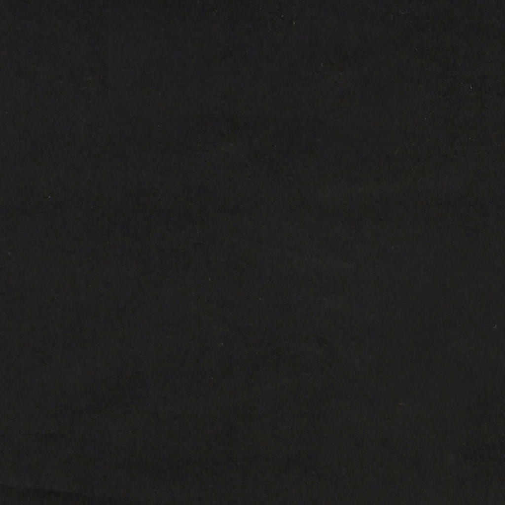 vidaXL Banchetă cu spătar, negru, 119,5x64,5x75 cm, catifea