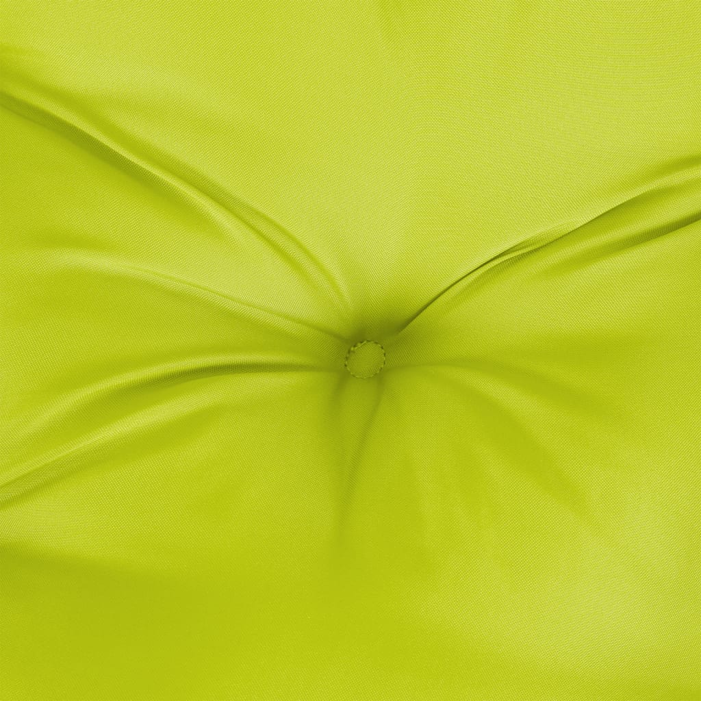 vidaXL Perne de scaun, 2 buc., verde aprins, 40x40x7 cm, textil oxford