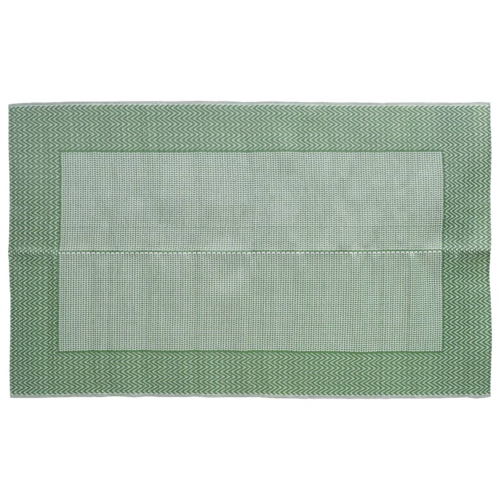 vidaXL Covor de exterior, verde, 190x290 cm, PP