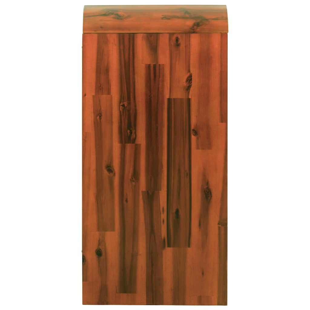 vidaXL Cufăr cu sertare, lemn masiv de acacia, 90 x 37 x 75 cm