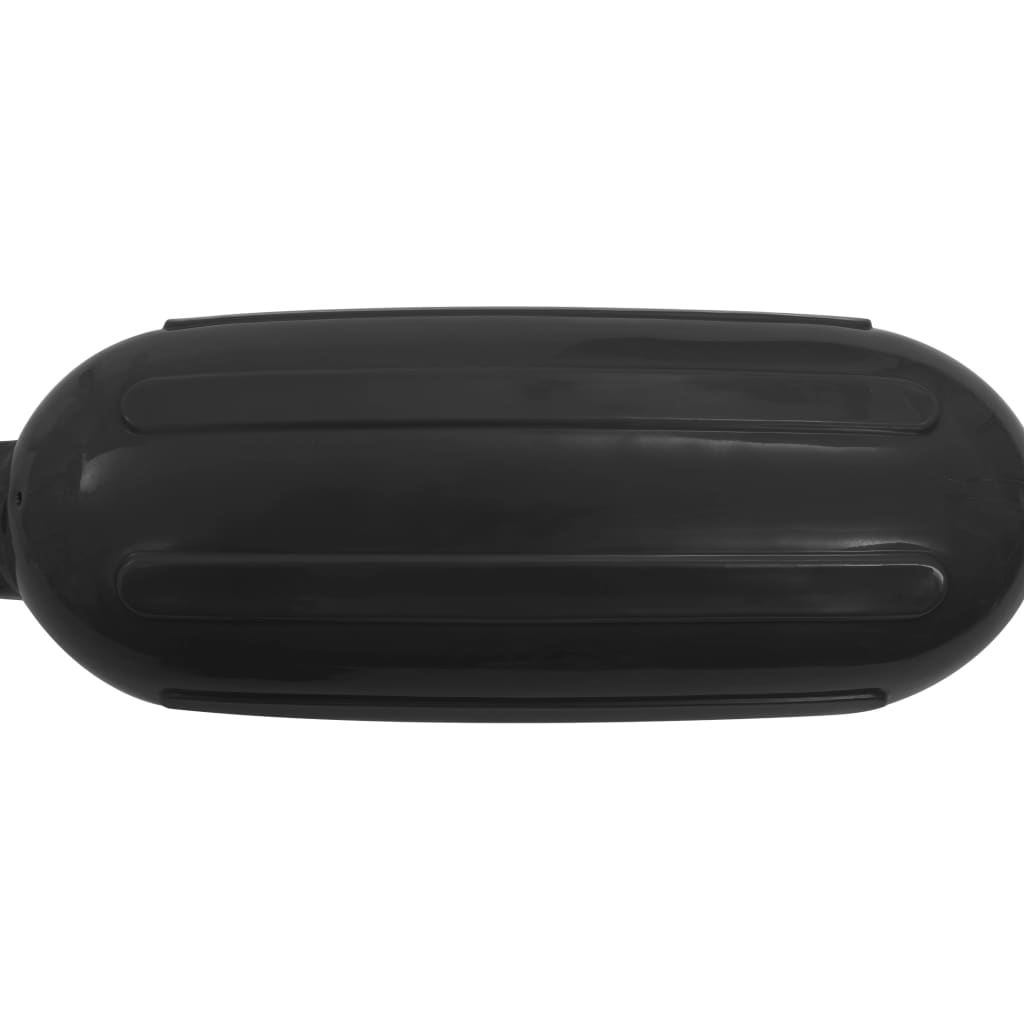 vidaXL Baloane de acostare, 4 buc., negru, 41 x 11,5 cm, PVC