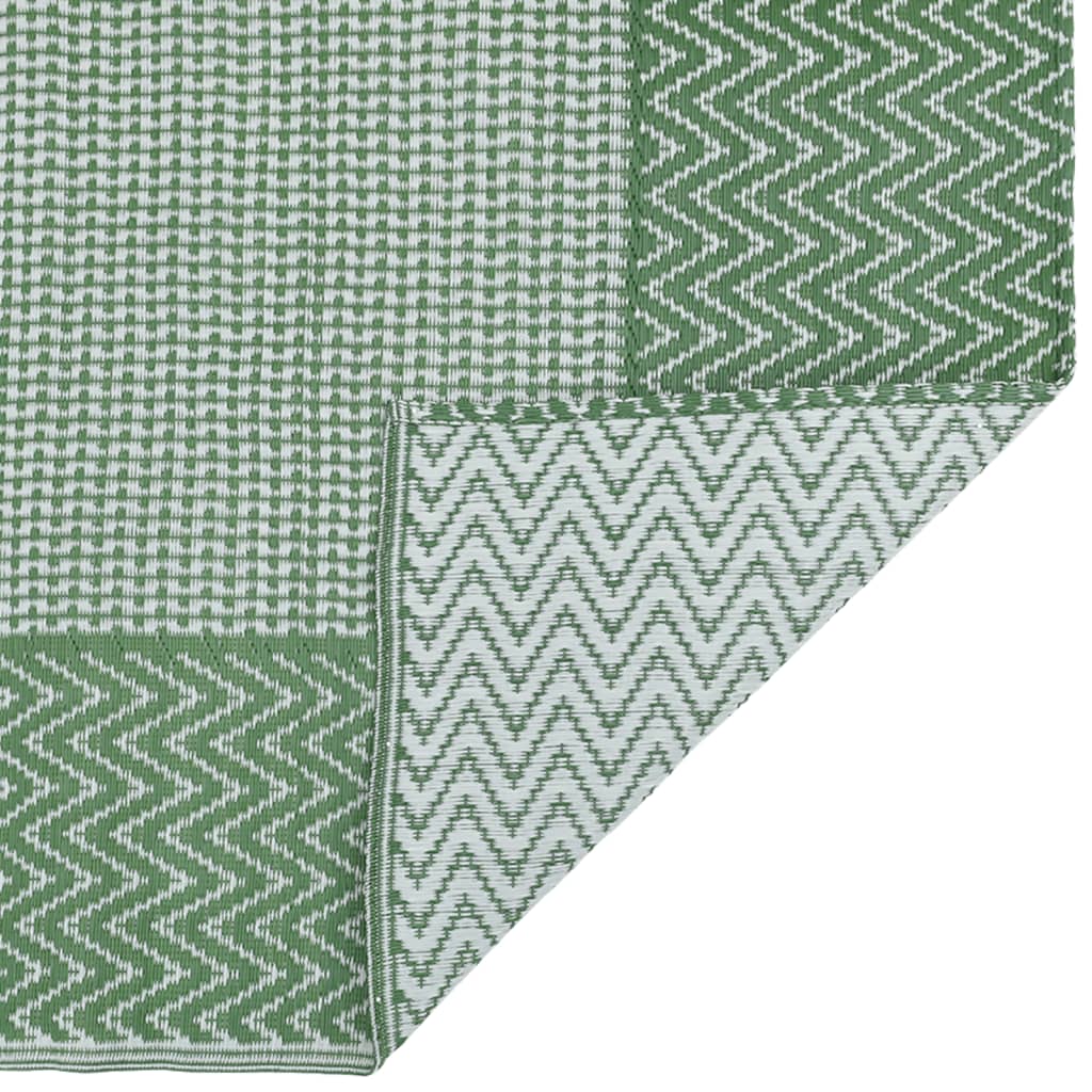 vidaXL Covor de exterior, verde, 120x180 cm, PP
