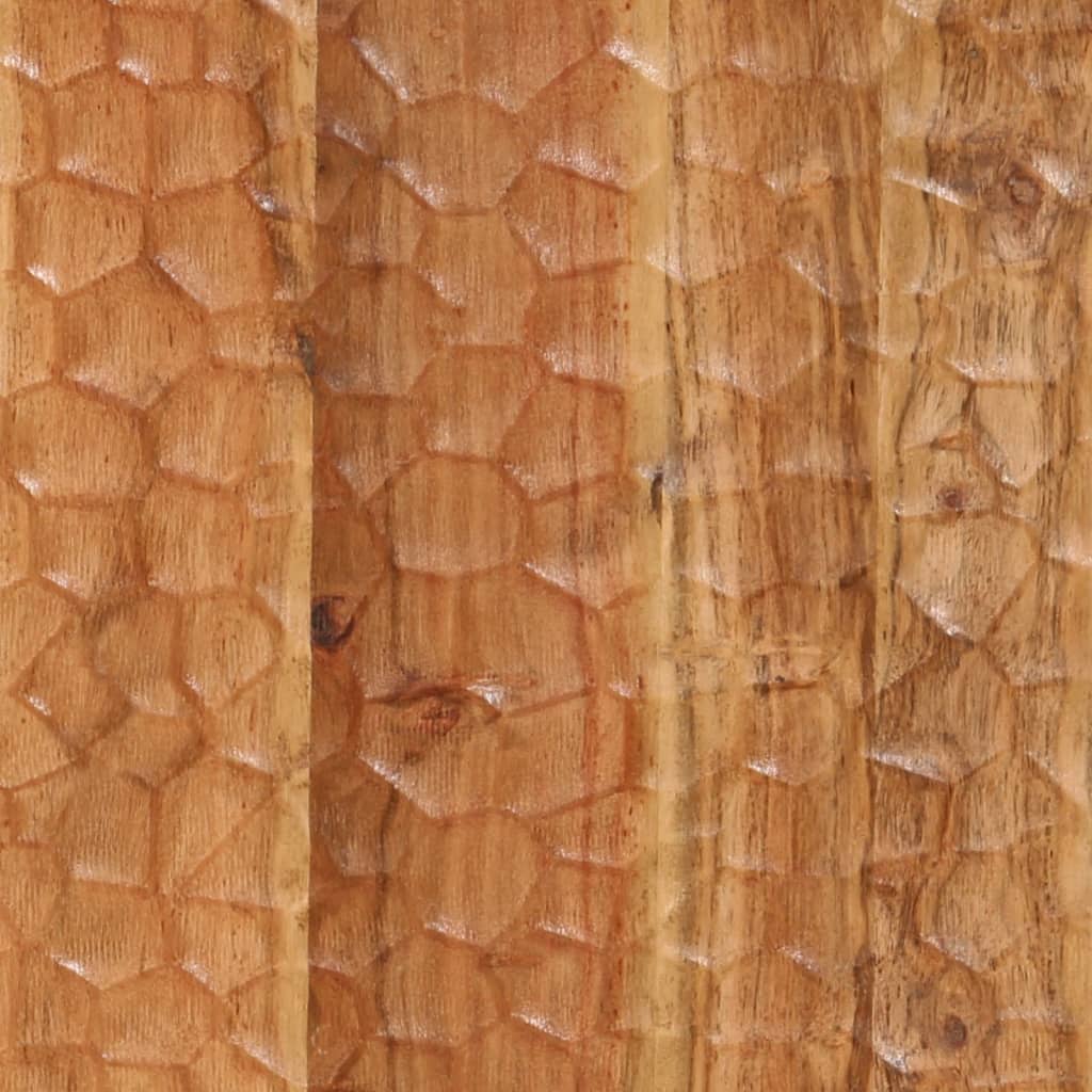 vidaXL Dulap pentru chiuveta de baie, 62x33x58cm, lemn masiv de acacia