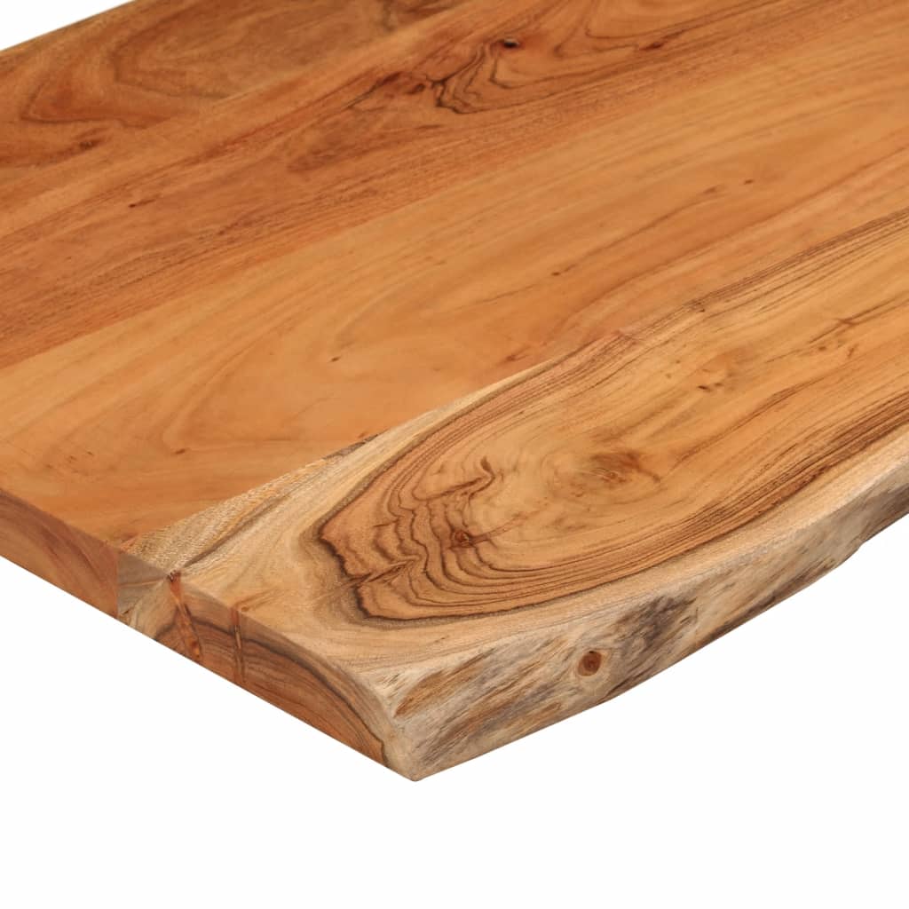 vidaXL Blat de baie, 90x60x2,5 cm, dreptunghiular, lemn masiv acacia