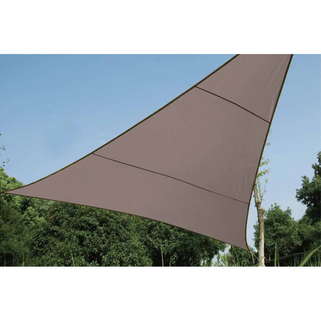 Perel Pânză parasolar, gri taupe, 5 m, triunghiular, GSS3500TA