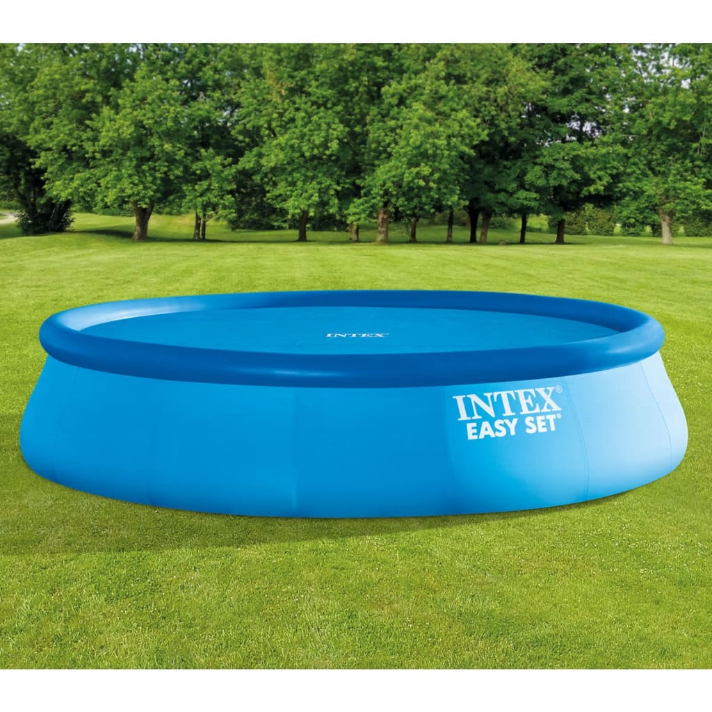 Intex Prelată solară de piscină, albastru, 448 cm, polietilenă