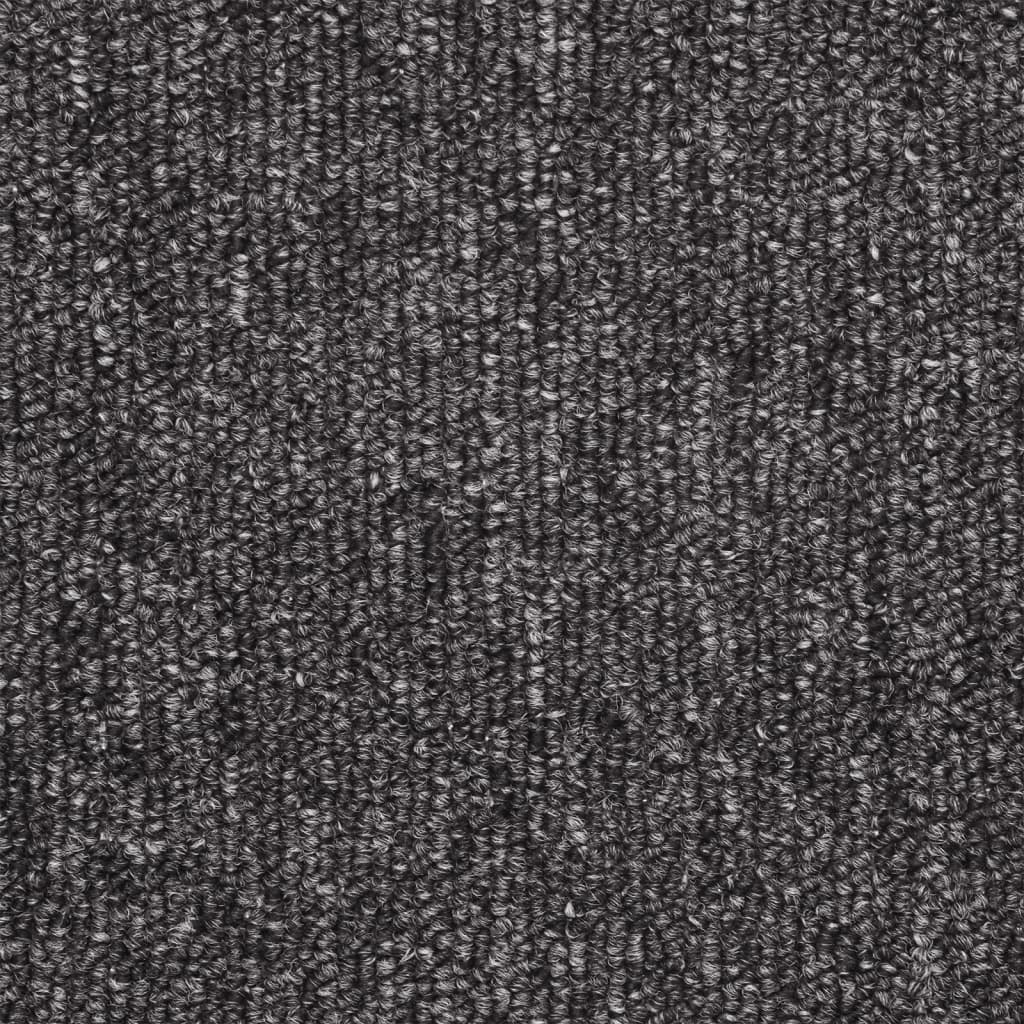 vidaXL Covorașe de scară, 10 buc., antracit, 56x17x3 cm