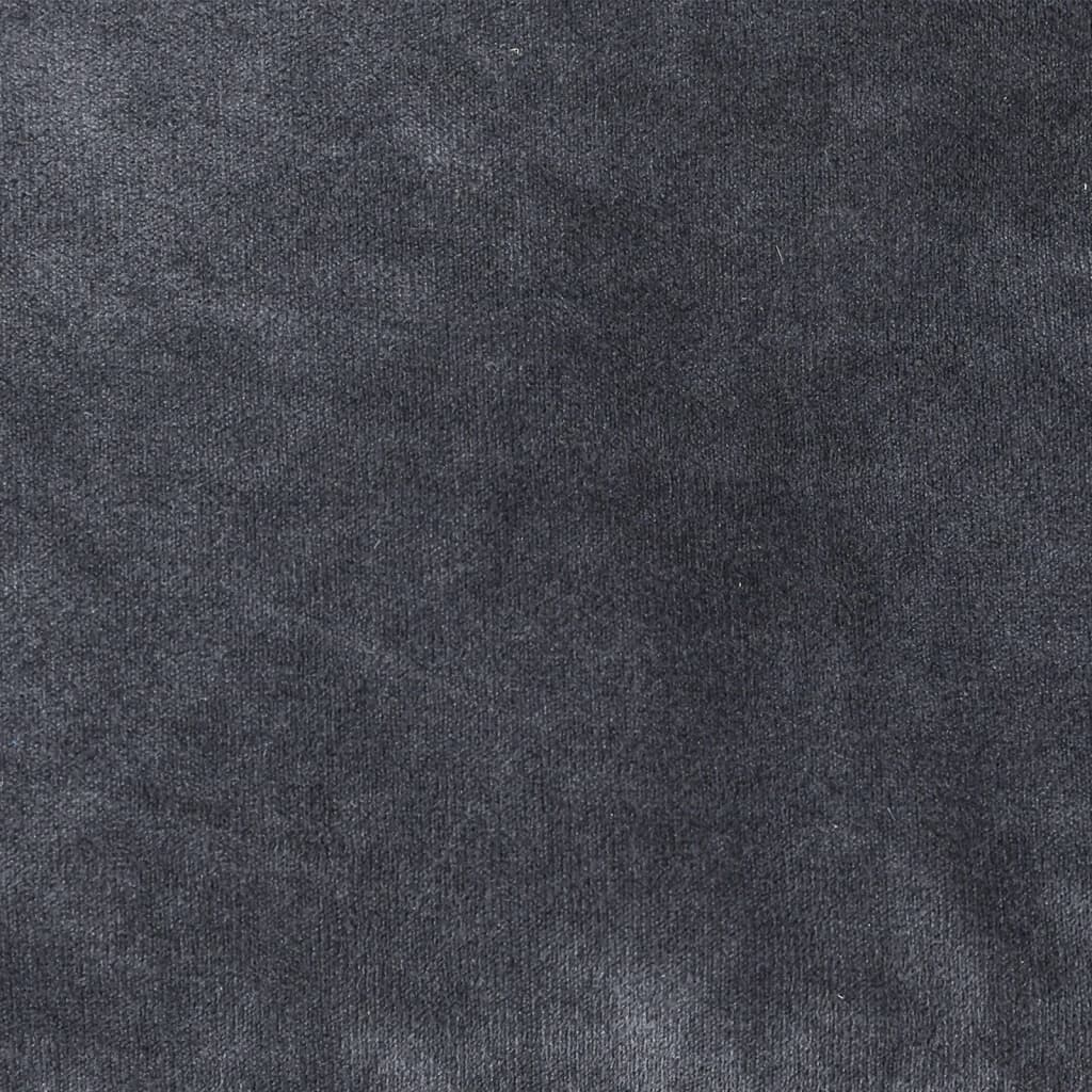 vidaXL Pat câini, negru/gri închis, 90x79x20 cm, pluș/piele ecologică