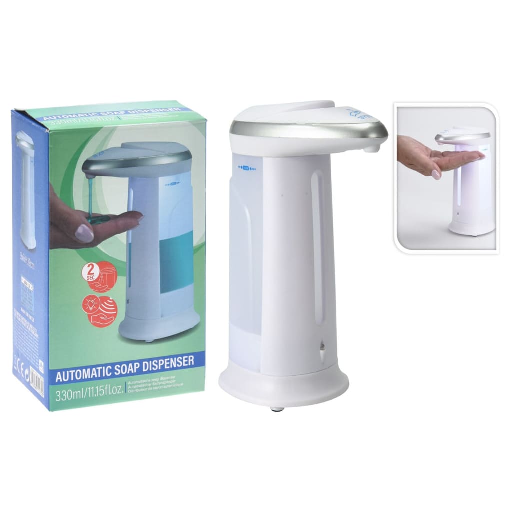 Excellent Houseware Dozator automat de săpun cu senzor, 330 ml