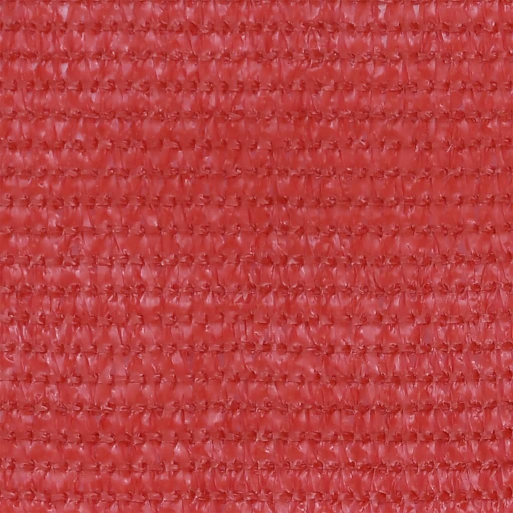 vidaXL Paravan de balcon, roșu, 75x300 cm, HDPE