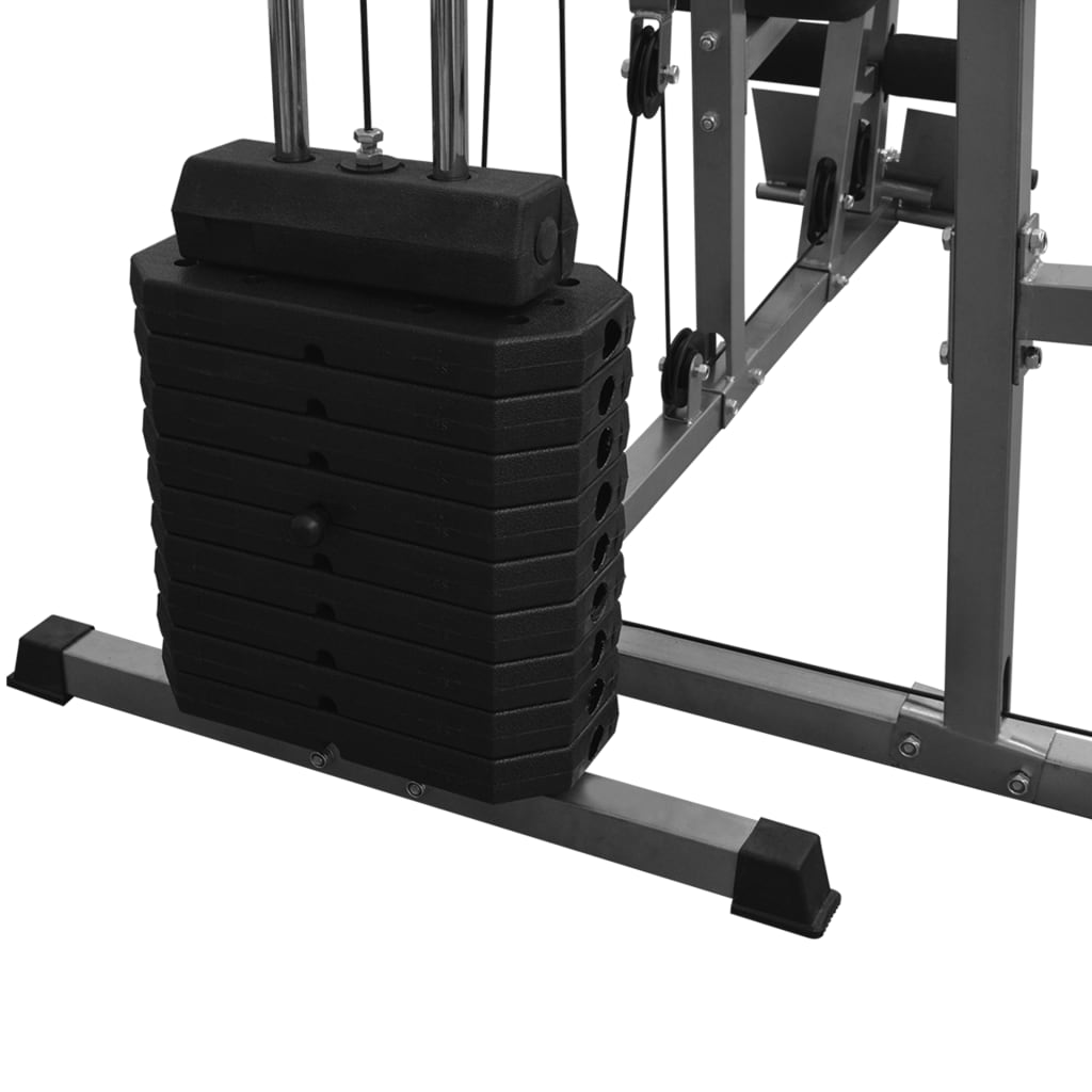vidaXL Aparat de fitness multifuncțional pentru acasă, 65 kg