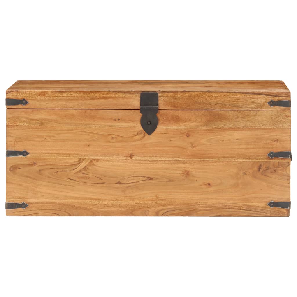 vidaXL Cufăr, 90 x 40 x 40 cm, lemn masiv de acacia