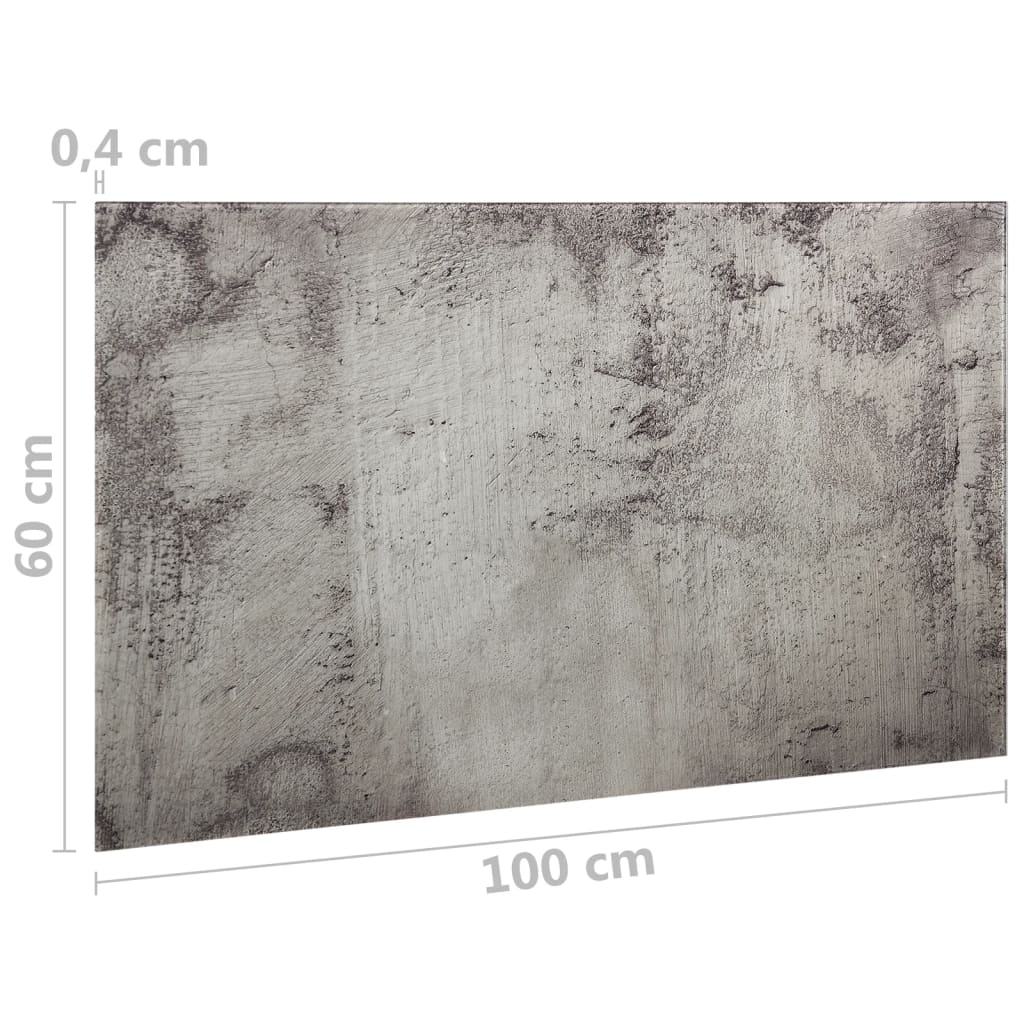 vidaXL Tablă magnetică de perete, 100x60 cm, sticlă