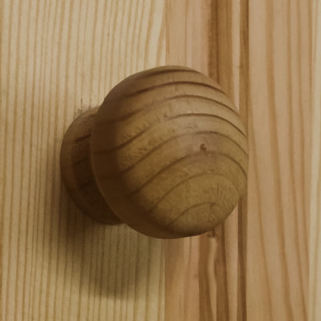 vidaXL Noptieră, 41x30x42 cm, lemn masiv de pin