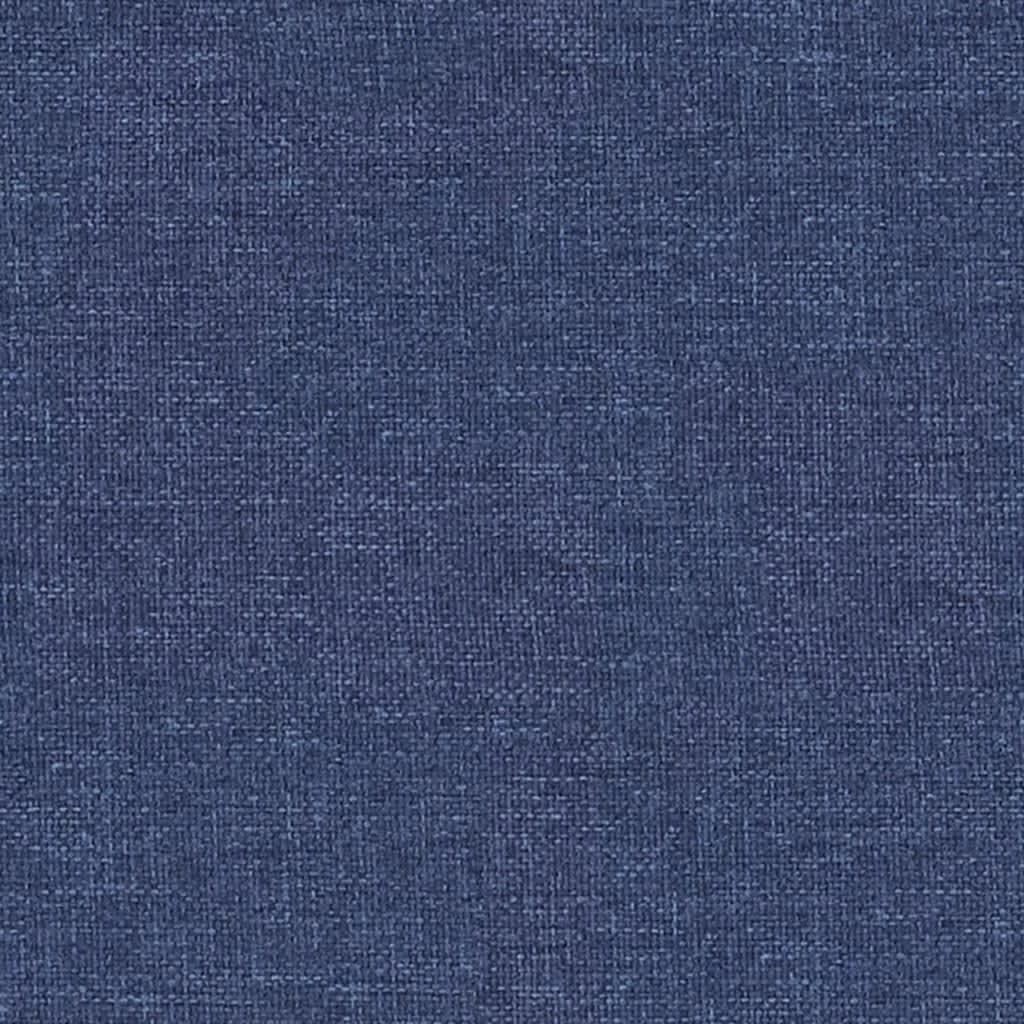vidaXL Scaun balansoar, albastru, material textil
