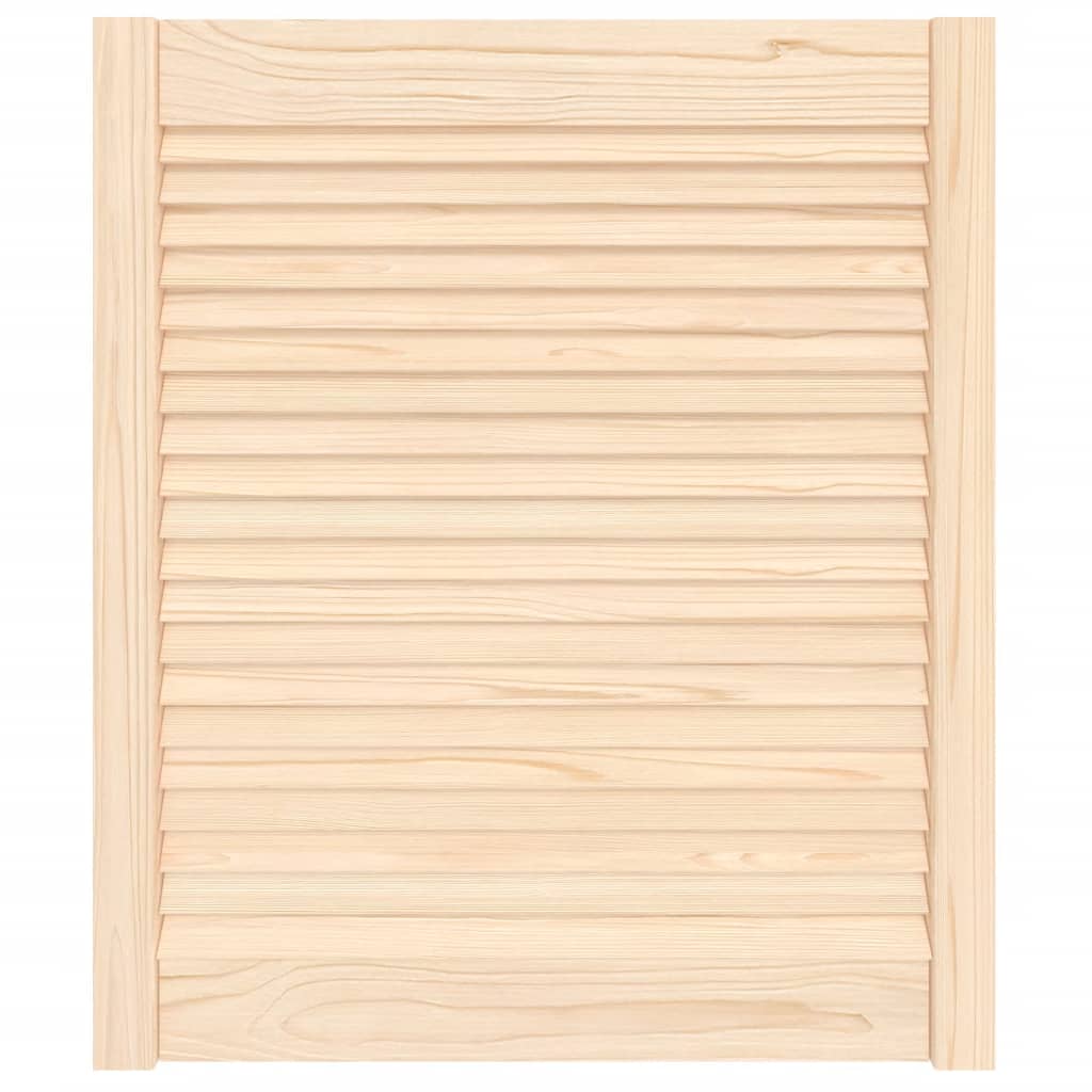 vidaXL Ușă de dulap cu design lambriu, 69x59,4 cm, lemn masiv de pin