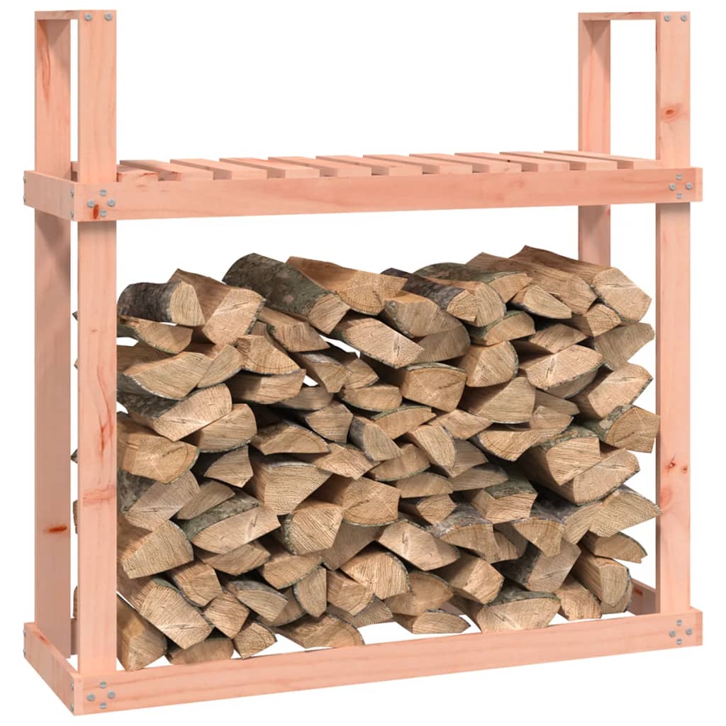 vidaXL Rastel pentru lemne de foc, 110x35x108,5 cm, lemn masiv douglas