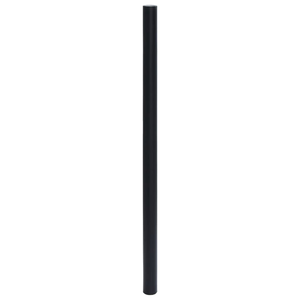 vidaXL Autocolant pentru mobilier, negru mat, 90x500 cm, PVC