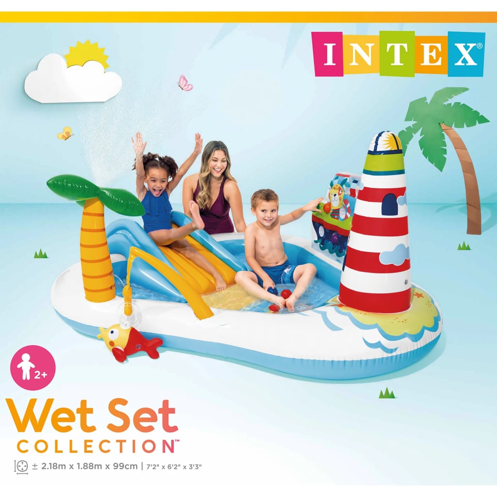 Intex Centru de joacă gonflabil Fishing Fun, 218x188x99 cm