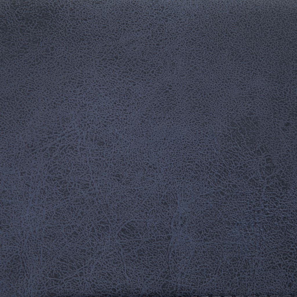 vidaXL Banchetă cu depozitare, gri, 116 cm, piele întoarsă ecologică