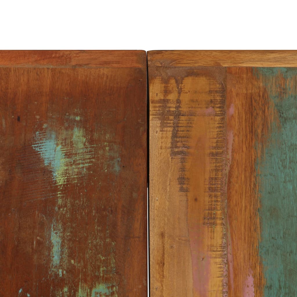 vidaXL Masă de bucătărie, 140 x 70 x 75 cm, lemn masiv reciclat