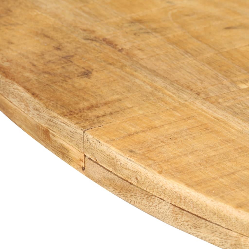vidaXL Masă de bucătărie, 175x75 cm, lemn de mango nefinisat, rotundă