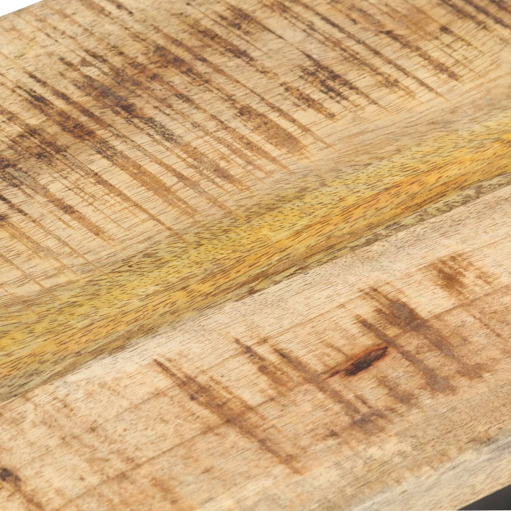 vidaXL Mese laterale, 2 buc. 31,5x24,5x64,5 cm lemn de mango nefinisat