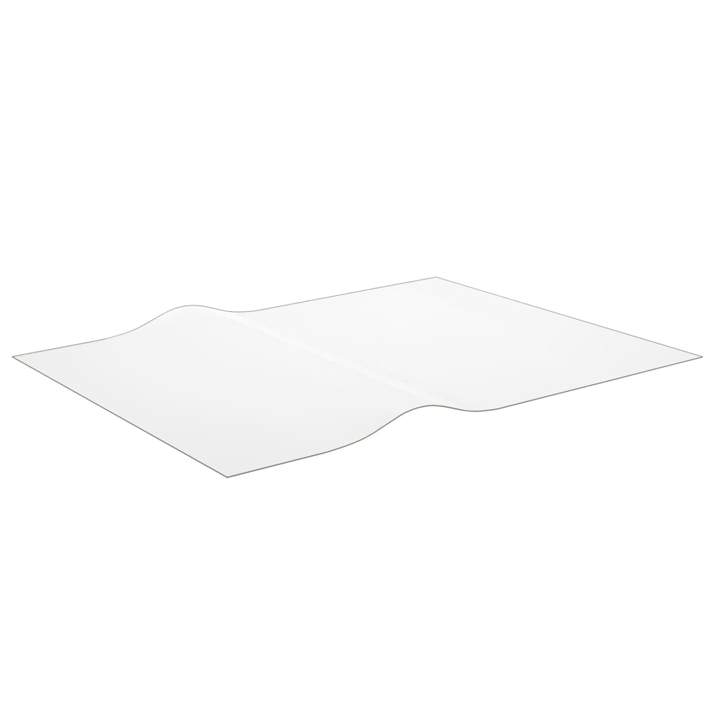 vidaXL Folie de protecție masă, transparent, 120 x 90 cm, PVC, 2 mm