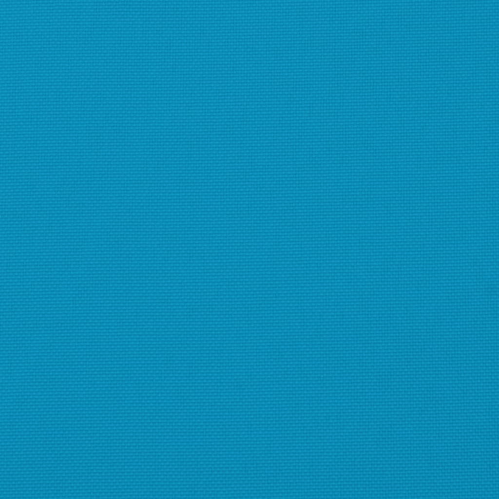 vidaXL Pernă de bancă, albastru deschis, 110x50x7 cm, material oxford