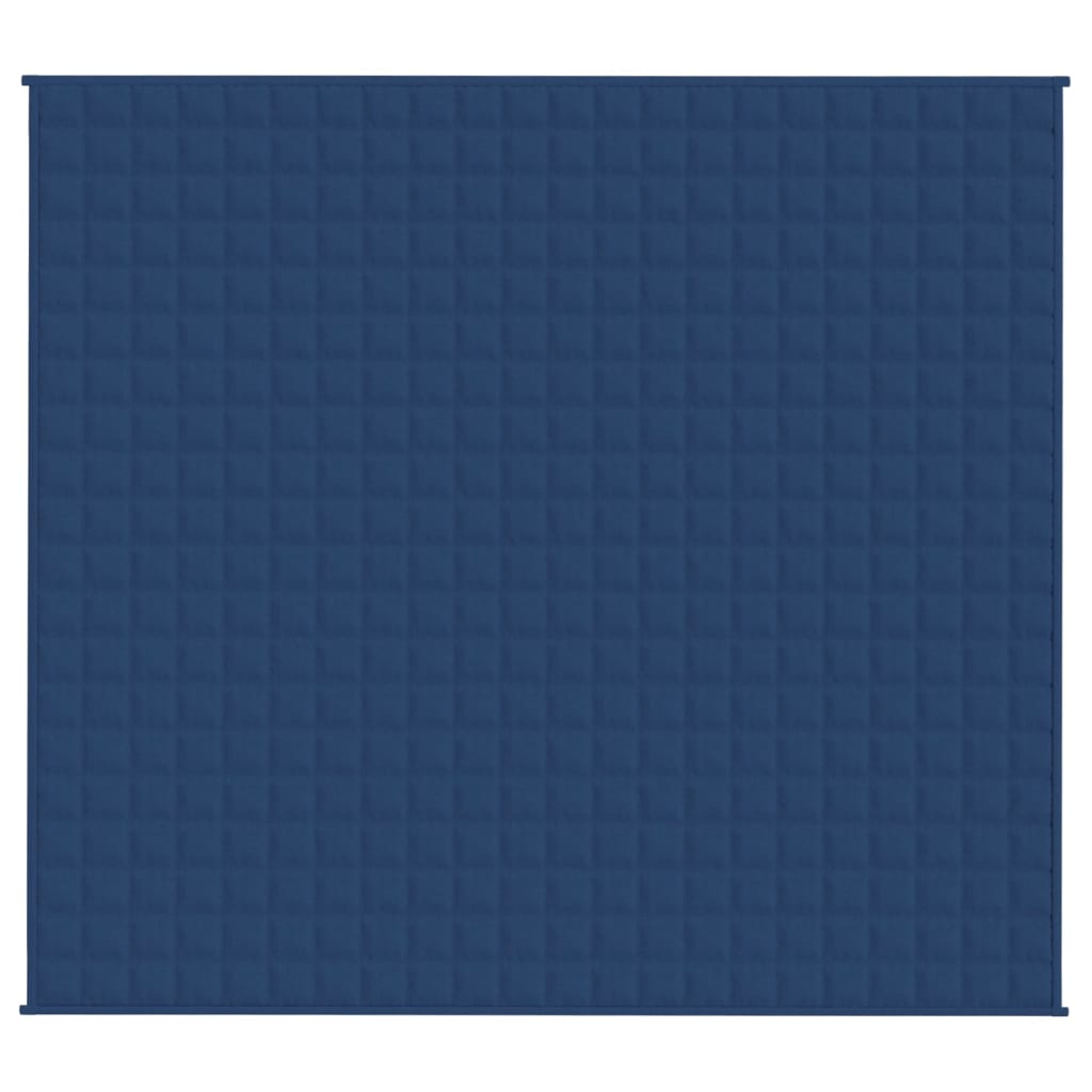 vidaXL Pătură grea, albastru, 200x220 cm, 13 kg, textil