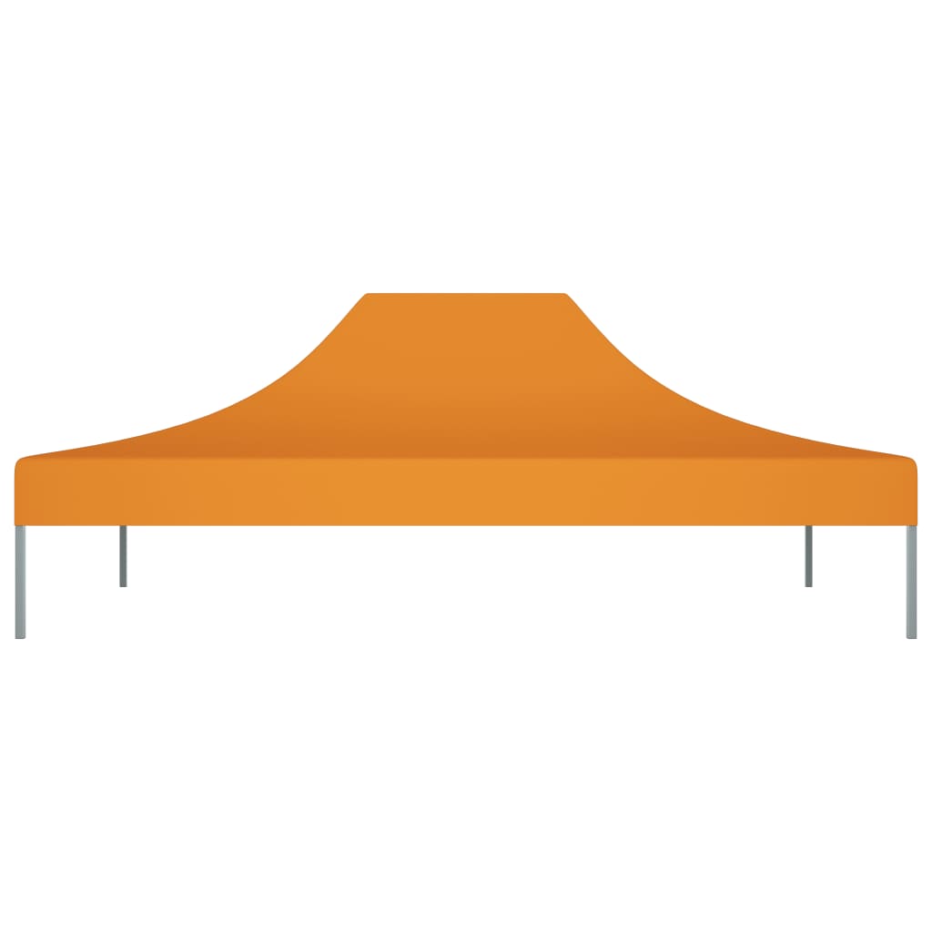 vidaXL Acoperiș pentru cort de petrecere, portocaliu 4 x 3 m, 270 g/m²