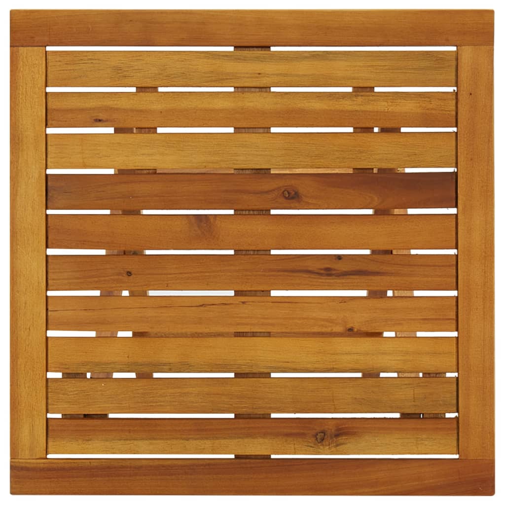 vidaXL Masă de bistro, 46 x 46 x 47 cm, lemn masiv de acacia