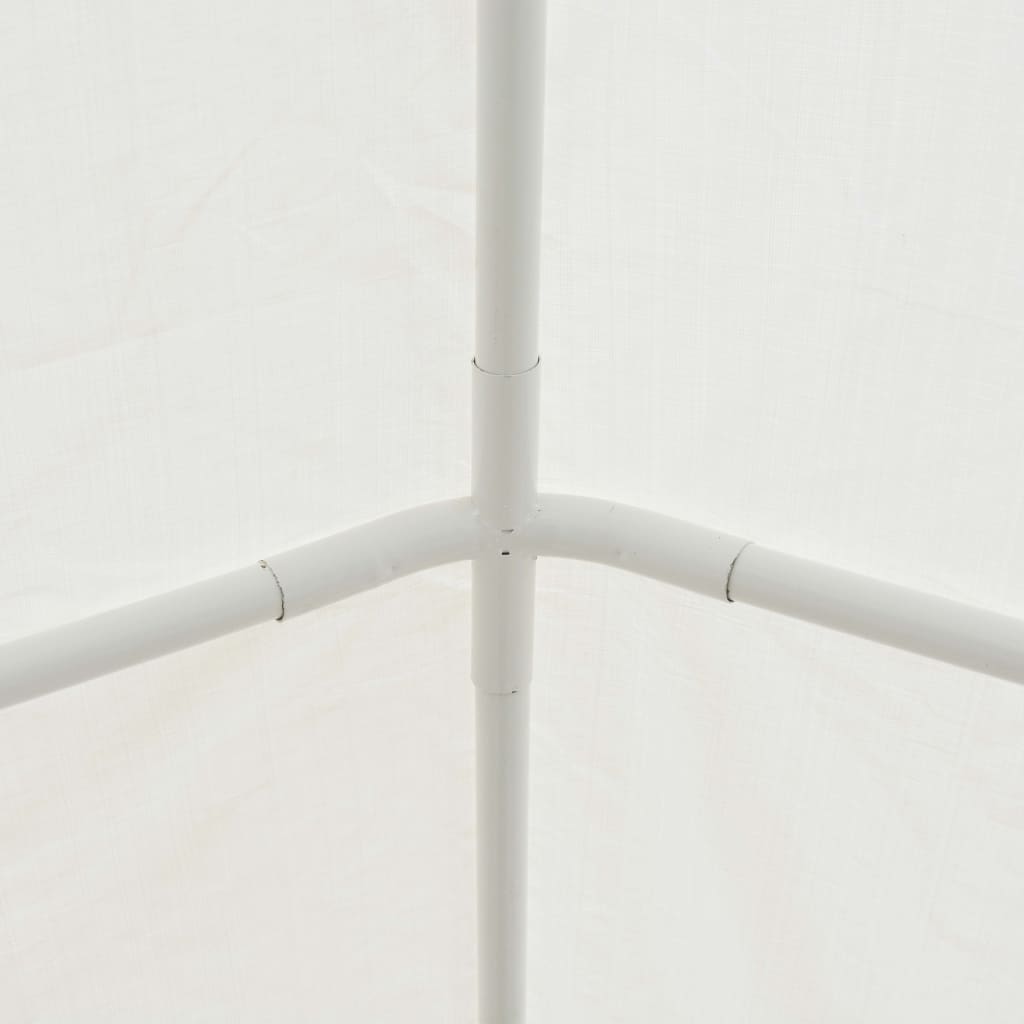 vidaXL Cort de depozitare, alb, 4 x 8 m, polietilenă