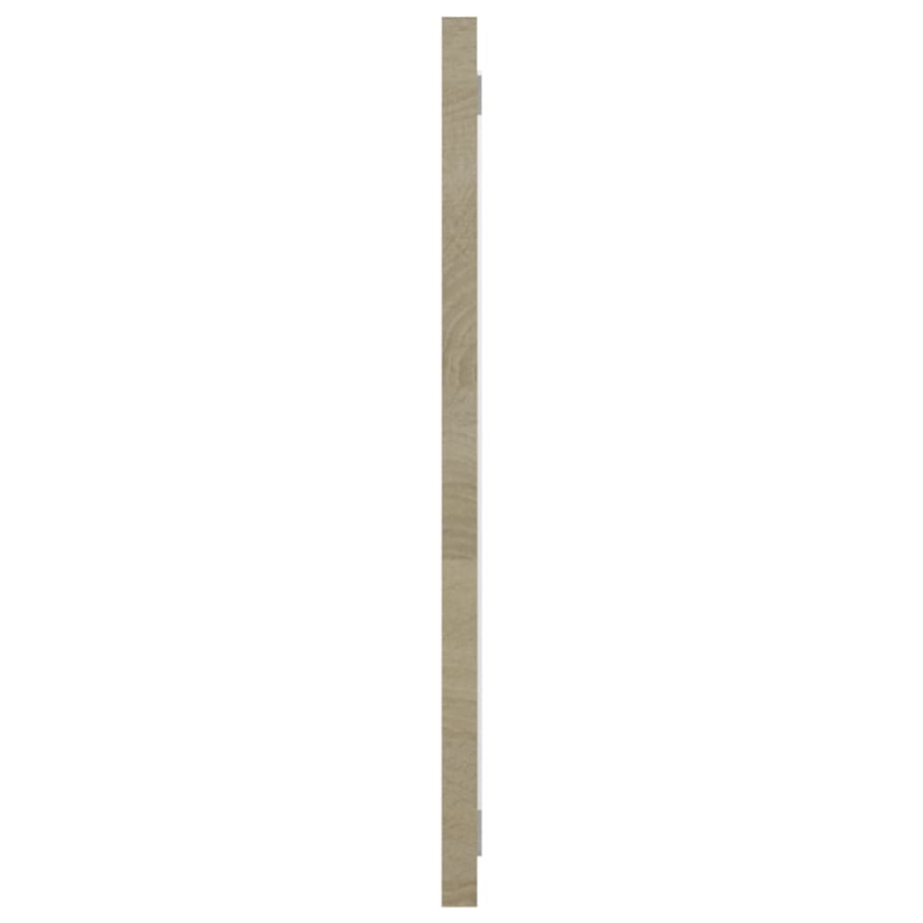 vidaXL Oglindă de baie, stejar sonoma, 90x1,5x37 cm, PAL