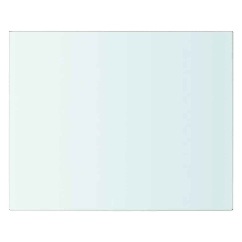 vidaXL Rafturi, 2 buc., 20 x 20 cm, panouri sticlă transparentă