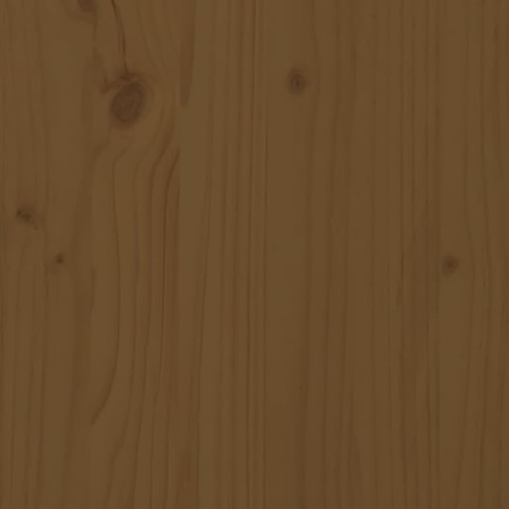 vidaXL Suport pentru bușteni maro miere 33,5x30x110 cm lemn masiv pin