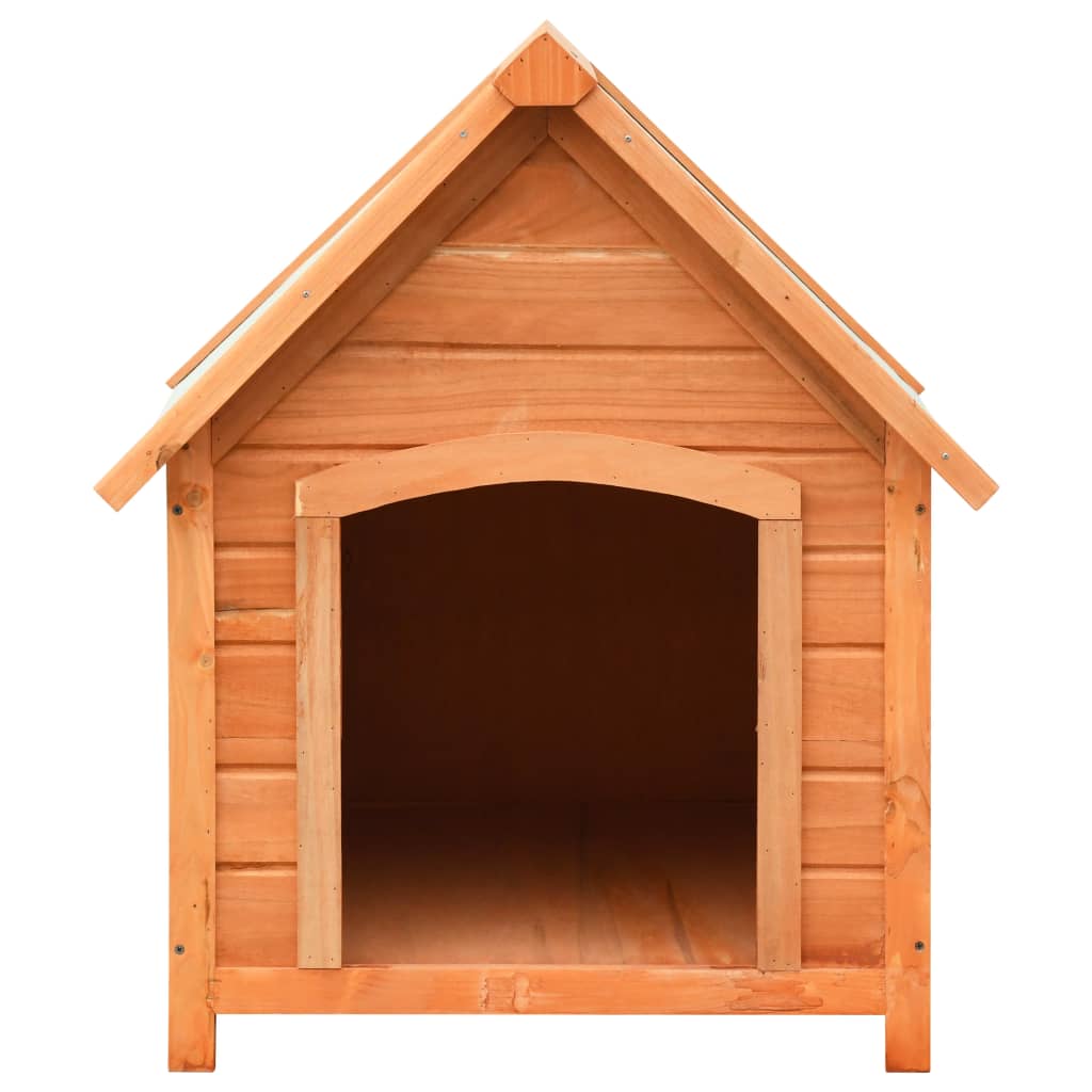 vidaXL Cușcă de câine, 72x85x82 cm, lemn masiv de pin și brad